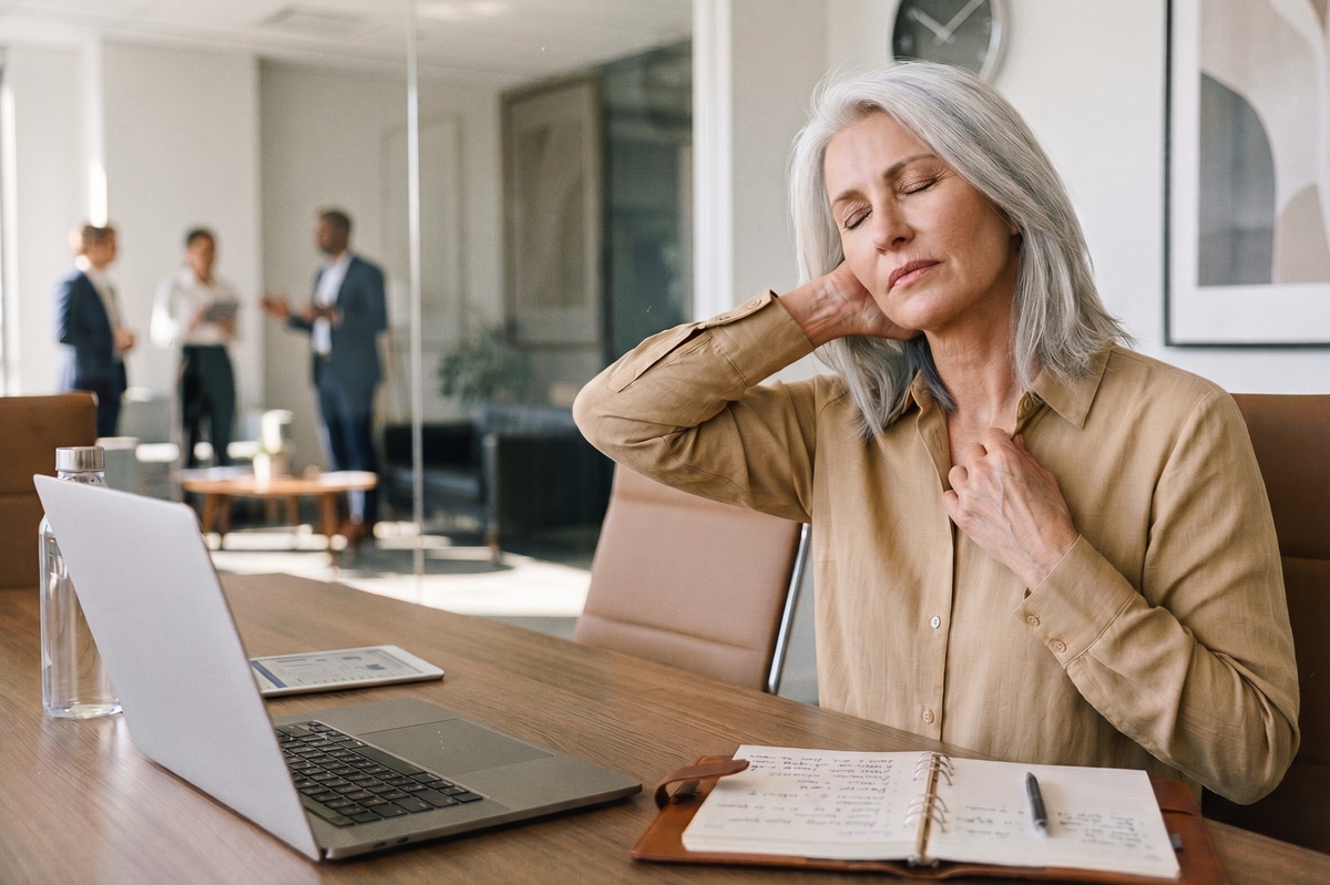 The Stress Of Hot Flashes At Work
